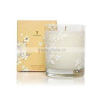 Scented Natural Soy candles in Glass