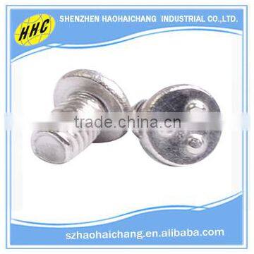 Popular high quality nonstandard stainless steel nickle plated threaded screw