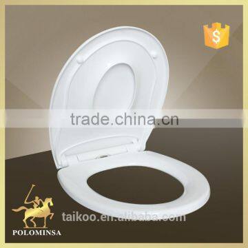 Plastic White Slow Down Toilet Seat Cover photo-3