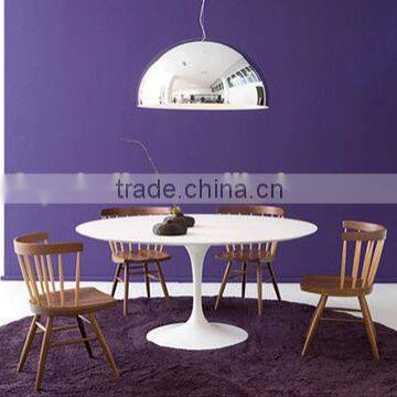 47'' Inch Eero Saarinen Design Replica FRP Fiberglass Tulip Dining Table