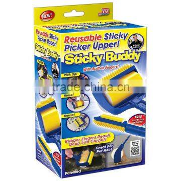 Sticky Buddy Carpets Clothes Lint Remover Cleaner Roller Brush photo-3