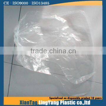 Disposable waterproof clear plastic PE boot cover