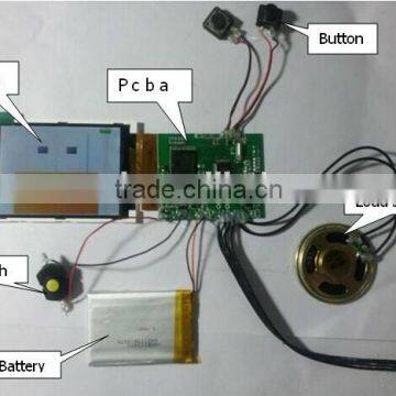 Video in Print Greeting/brochure Card Pcb Tft Lcd Module photo-2