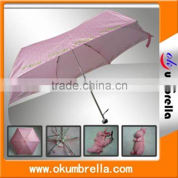 19inch*6k 3 folding umbrella Gift umbrella mini poket umbrella