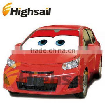 PE Bubble wind shield car sunshade