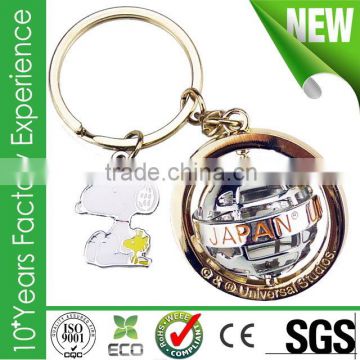 Promotional metal hot selling metal japan carton ball keychain