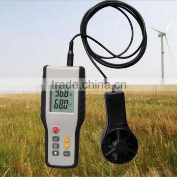LCD Display Anemometro Thermal Imager Thermo-Anemometer Infrared Thermometer Termometro Wind Speed Estacion Meteorologica photo-2
