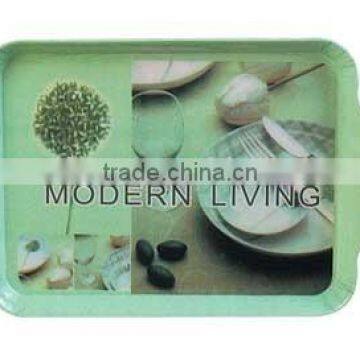 1 Plastic Tray, Plastic serving tray, food tray