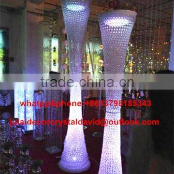 New wedding stage decoration rose ball led flowers stand