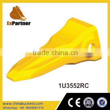 Excavator parts, Excavator bucket teeth, excavator bucket tip 1U3552RC for J550