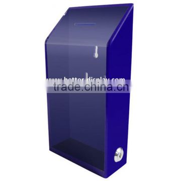 wholesale acrylic money collection box