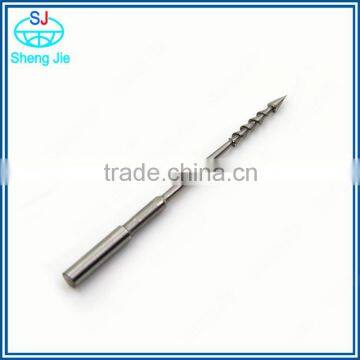 Custom Made High Precision Cnc Machining Threaded Knurling Shaft