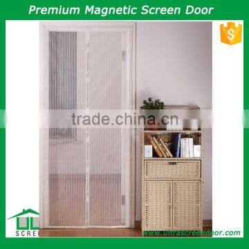 Magnetic Magic Mesh Screen Door and Window