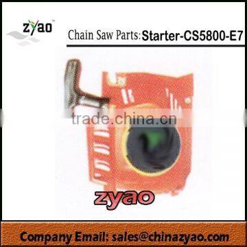 YD58 chainsaw easy starter, chinese spare parts for garden machine,easy starter for saw