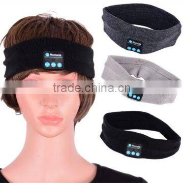 Men's Wireless Bluetooth Stereo Sleep Headset Headphone Sports Headband with Mic #81081