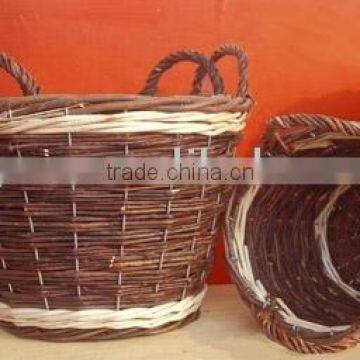 unpeeled willow basket