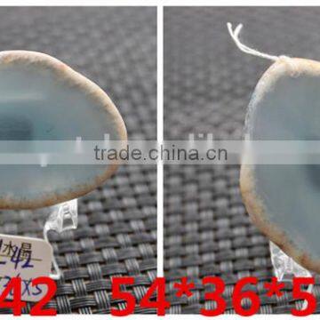 agate slice earring slice for decoration & gift