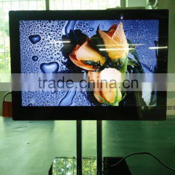 factory directly supply 17 inch digital advertising led display with customize stand