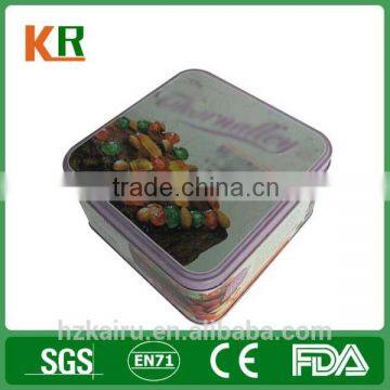 Best Selling Rectangular Tin Box/ Food grade rectangular tin box/ Customized and printed rectangular tin box