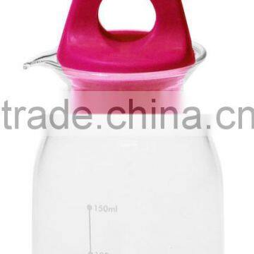 borosilicate glass water bottle