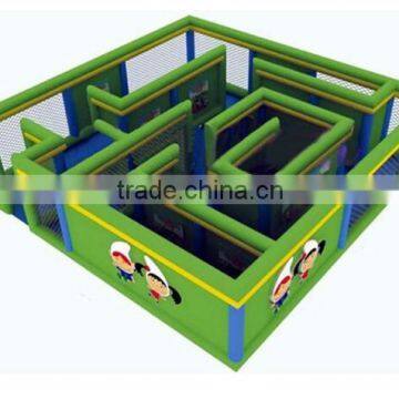 inflatable mini maze for children play