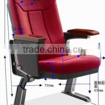 Aluminum Cinema Seating/Aluminum Alloy Cinema Chair/Aluminum Alloy Theater Chair YA-202
