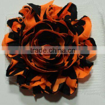 artificial flower factory wholesale organza fabric imported hair accessories