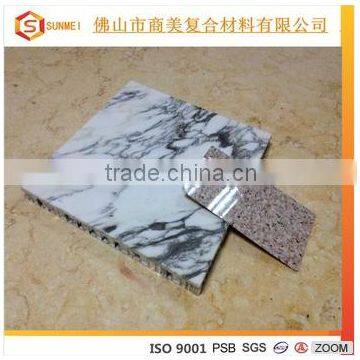 Marble surface Laminate Aluminum Honeycomb Panel