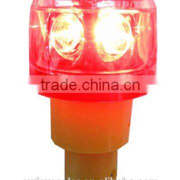 Ultra Bright Solar-powered 6 Pcs LED Traffic Warning Light photo-2