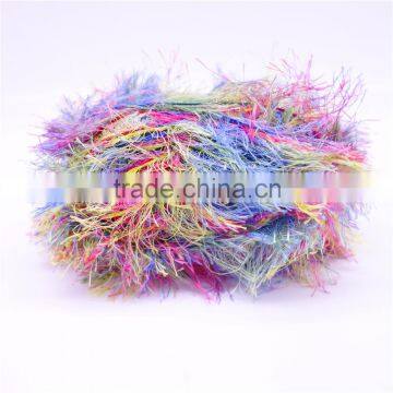 100% Nylon Feather Yarn , With Heat Setting , Nylon Feather Yarn