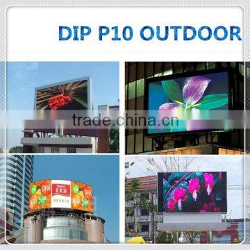 Hot promation!Iron Housing LED Screen for Rental advertising outdoor led screen