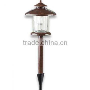 garden led spike solar light