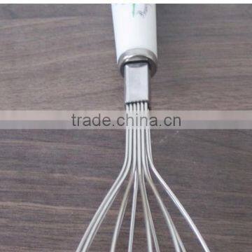 Egg Whisk DIY Hand Tools With Rose Handle Traycake Decorating Tool New Arrival Stainless Steel Egg Beaters photo-4