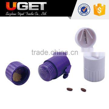 Unique Creatived medicine storage plastic pill crusher