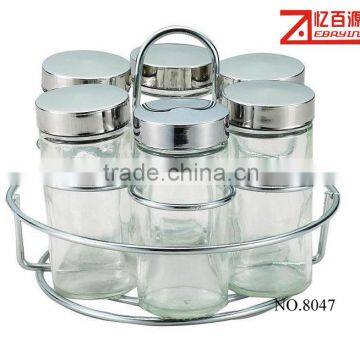 for different kinds of glass spice jar