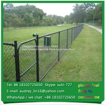 Dark green PVC coated feild fencing wire mesh cyclone wire fence philippines