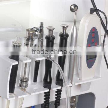 Led Face Mask For Acne New Tech 6 In 1 LED Pdt Cold Light System Oxygen Spray Hydro-dermabration Skin Scrubber Machine Facial Led Light Therapy photo-2