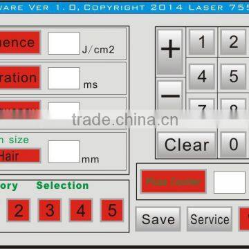 Manufactory Hair Removal,skin Rejuvenation 755nm Alexandrite Laser&Long Pulse Machine photo-2