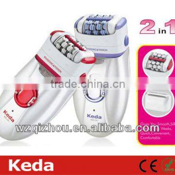 Electric Women Epilator 2 Heads in 1