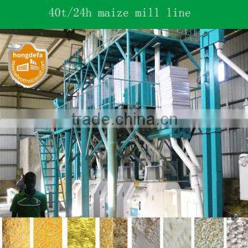 Corn flour mill machine, hot sale corn flour mill in Africa