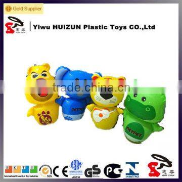 2014 hot-selling PVC Inflatable Tumbler at the shape ot cartoon character for Promotion