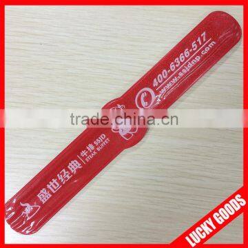 promotional reflective watch slap bracelet for sale