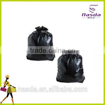 Black plastic bag HDPE plastic garbage bags,high quality plastic bag