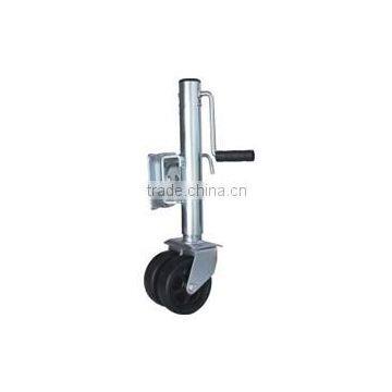 trailer jack with rubber wheel