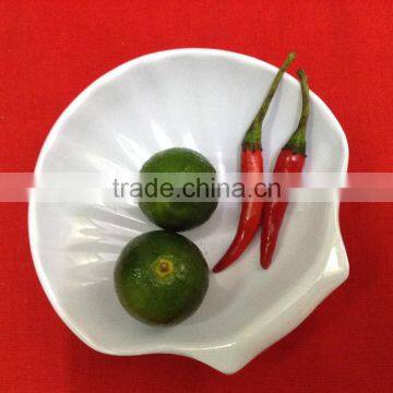 Malaysia Made Melamine Shell Shape Sauce Plate photo-2