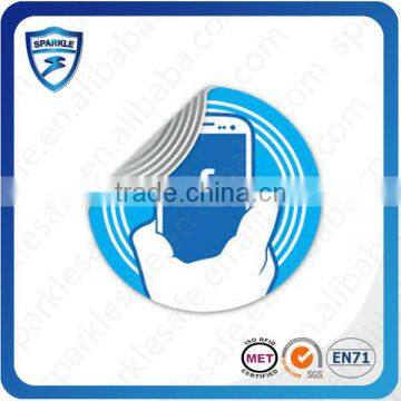 Promotion ! 13.56Mhz HF RFID Tags Label nfc window sticker