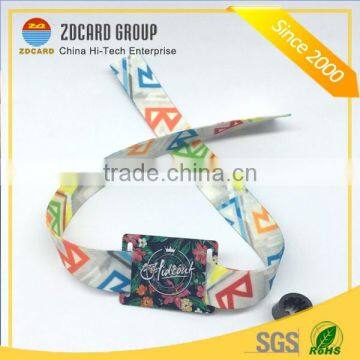 13.56mhz RFID Woven Bracelet/Wristband