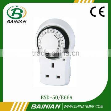 UK plug in mechanical timer Indoor use IP20