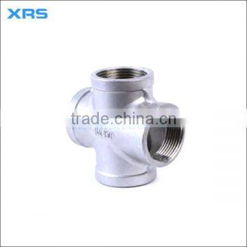 stainless steel cross pipe adapter