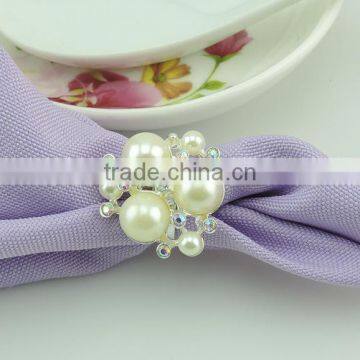 Wholesale Table Decoration Pearl Napkin Ring photo-2